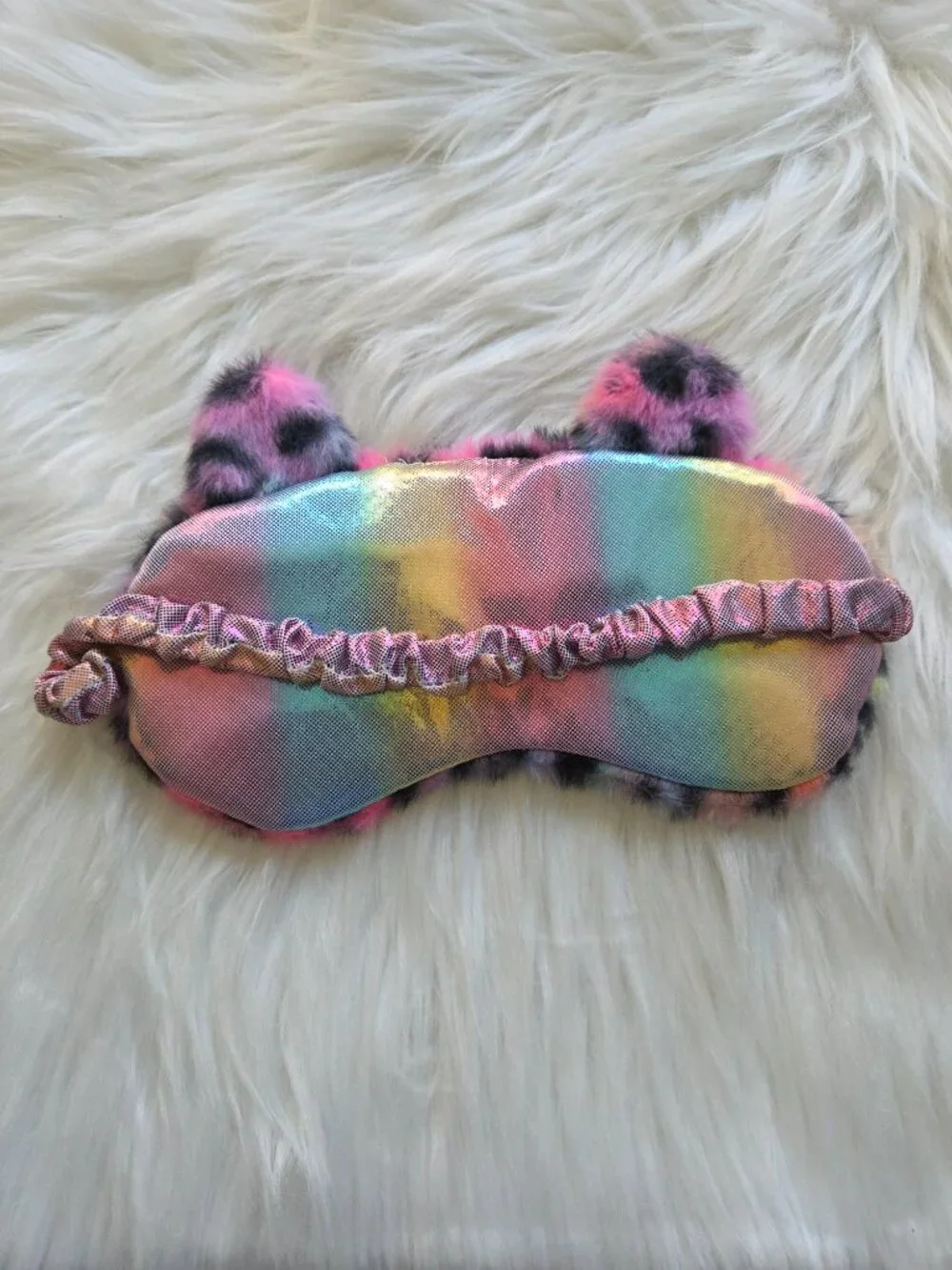 Rainbow Leopard Sleep Mask